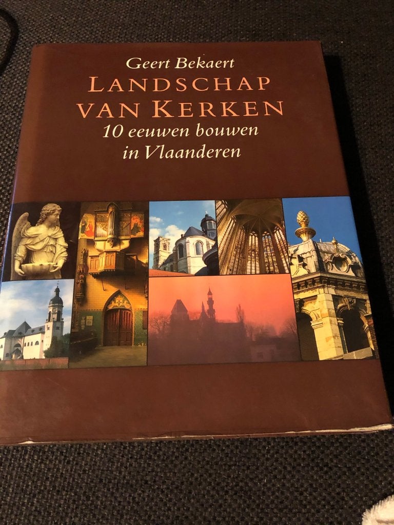 Landschap van Kerken, 10 eeuwen bouwen in Vlaanderen - Geert, Europa, Ophalen of Verzenden, Zo goed als nieuw, Geert Bekaert