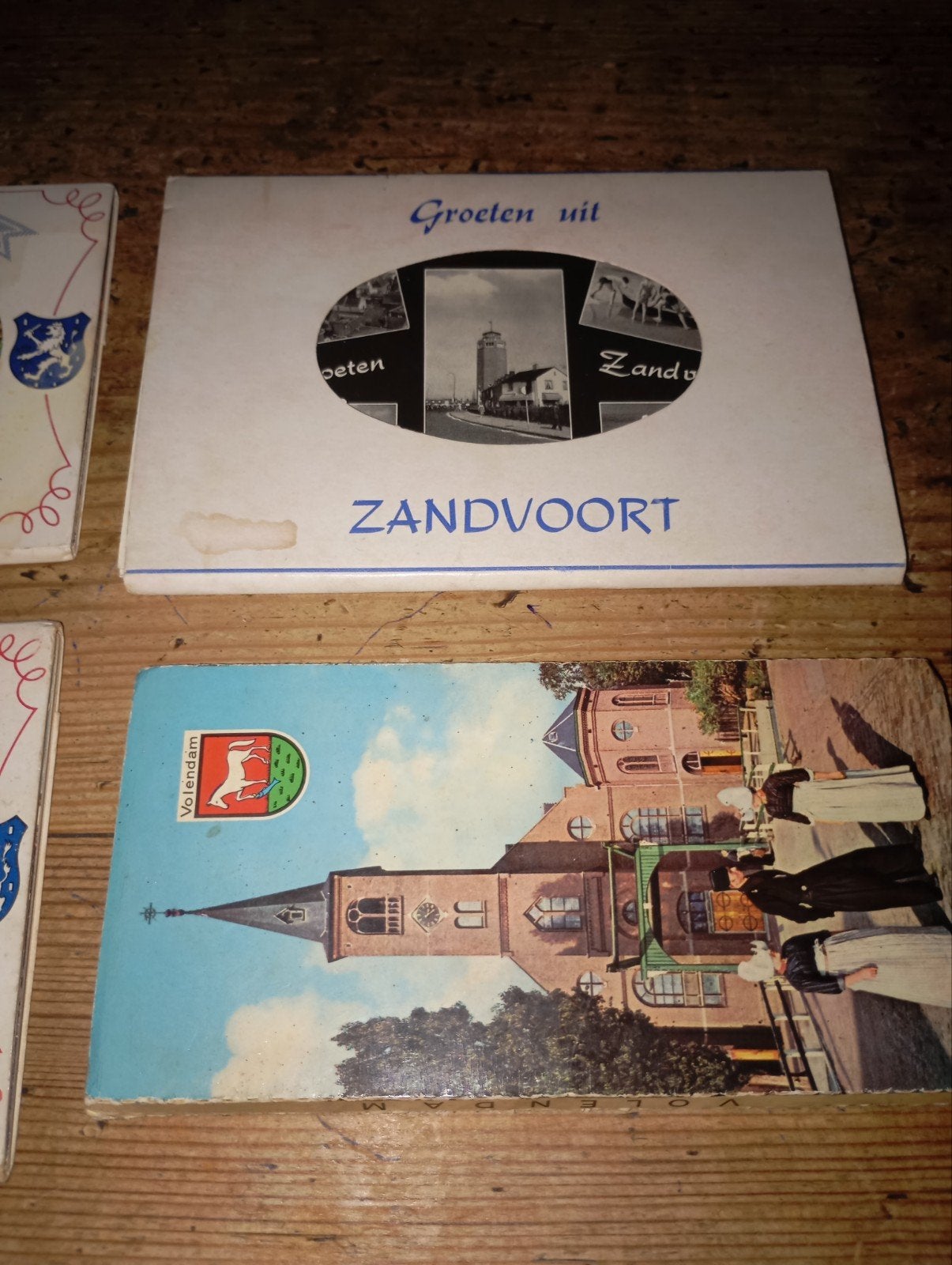 Vintage Ansichtkaarten Volendam Amsterdam Zandvoort 1960+, Ophalen of Verzenden, Zo goed als nieuw, Overige typen
