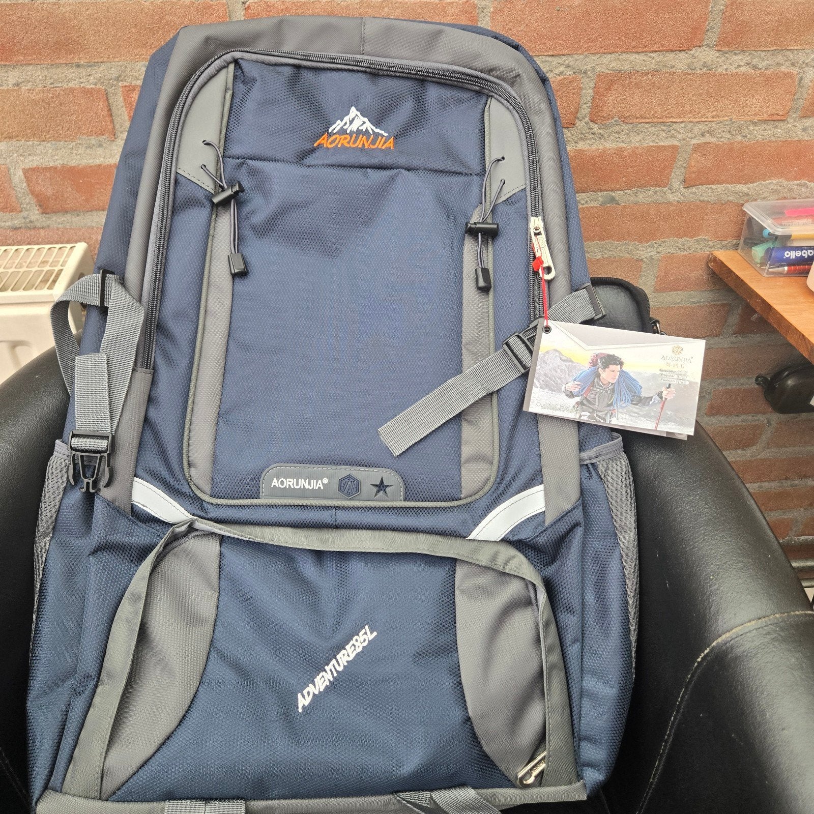 Nieuwe AORUNJIA Trekking Rugzak - 85L, Overige merken, 25 tot 40 cm, Nieuw, 60 cm of meer