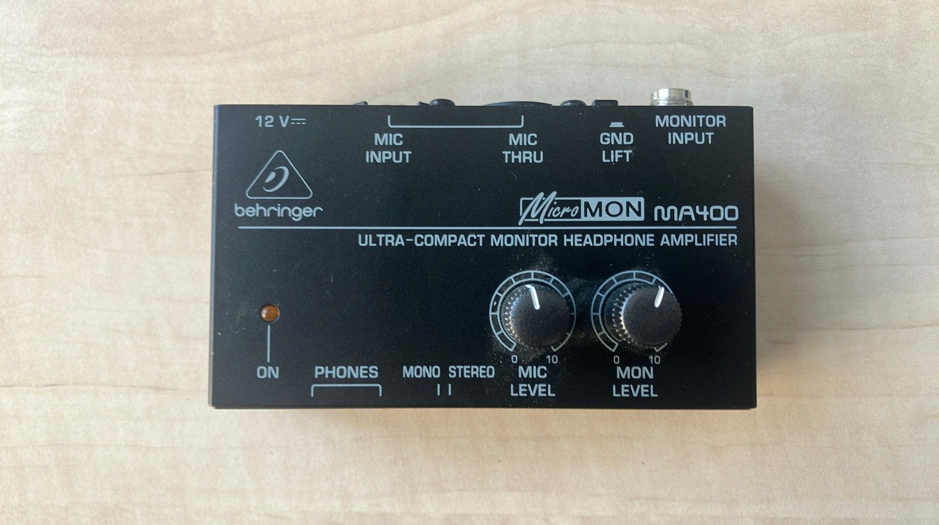 Behringer MA400 hoofdtelefoonversterker, Ophalen of Verzenden, Zo goed als nieuw