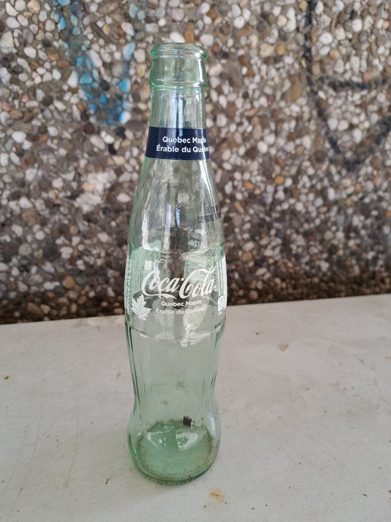Coca-Cola flesje uit Quebec, Ophalen of Verzenden, Gebruikt, Verpakking