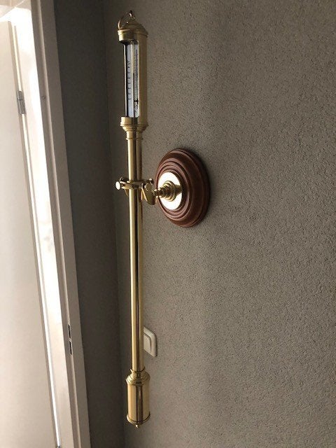 scheepsbarometer, Ophalen, Zo goed als nieuw, Barometer
