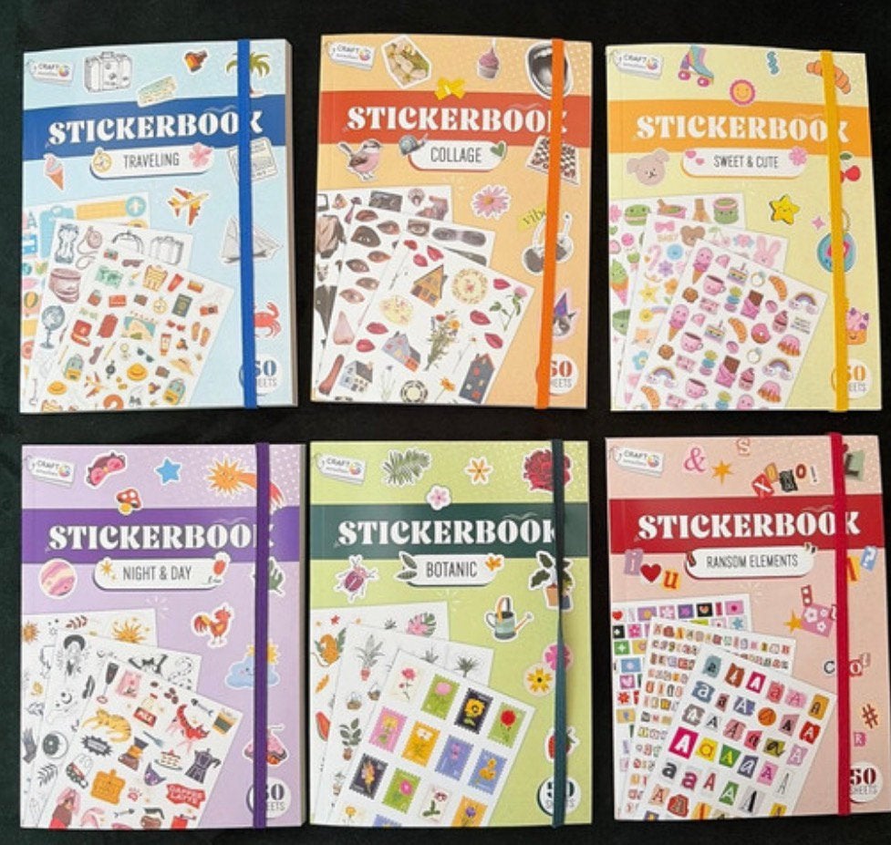 Stickerbook Action 6 x, Ophalen of Verzenden, Nieuw
