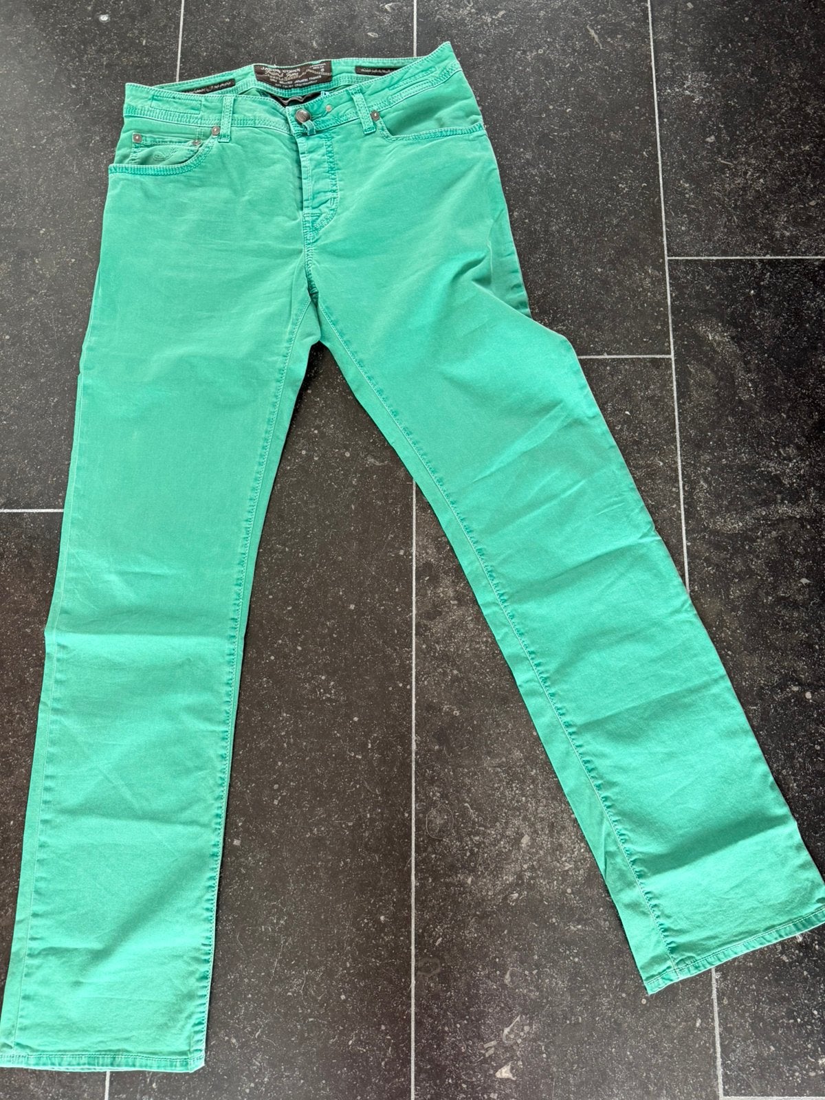 Jeans 5 pocket, Kleding | Heren, Ophalen of Verzenden, Zo goed als nieuw, Overige kleuren, W33 - W34 (confectie 48/50)