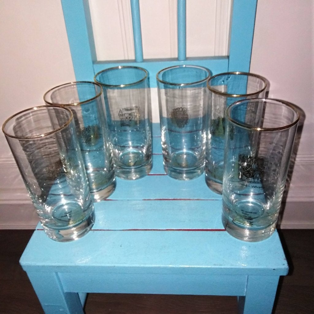 Vintage Coca-Cola mix glazen: lokale drank land met cola, Verzamelen, Glas en Borrelglaasjes, Ophalen, Gebruikt, Overige typen