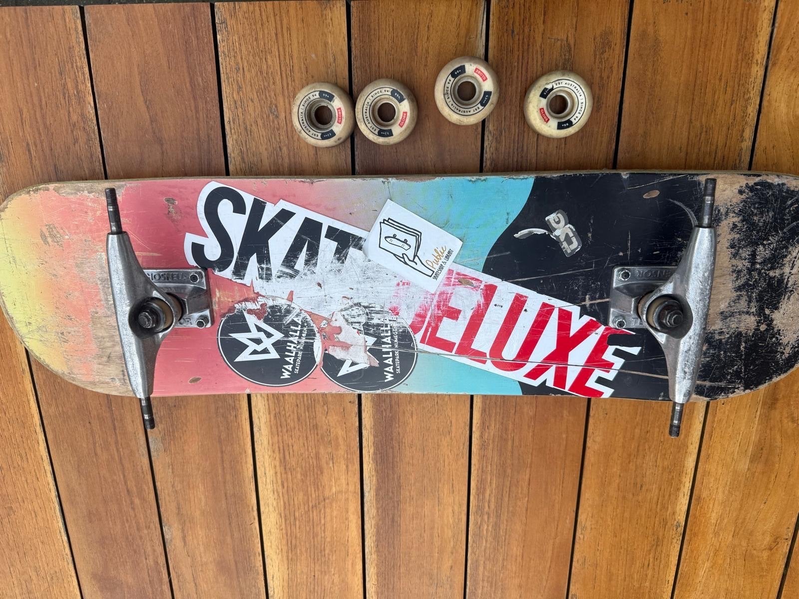 Gebruikt skateboard Globe, Ophalen of Verzenden, Gebruikt, Skateboard