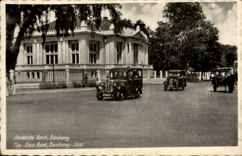 Nederlands Indië - Javansche Bank - 1940, Verzenden, 1920 tot 1940, Gelopen, Noord-Holland