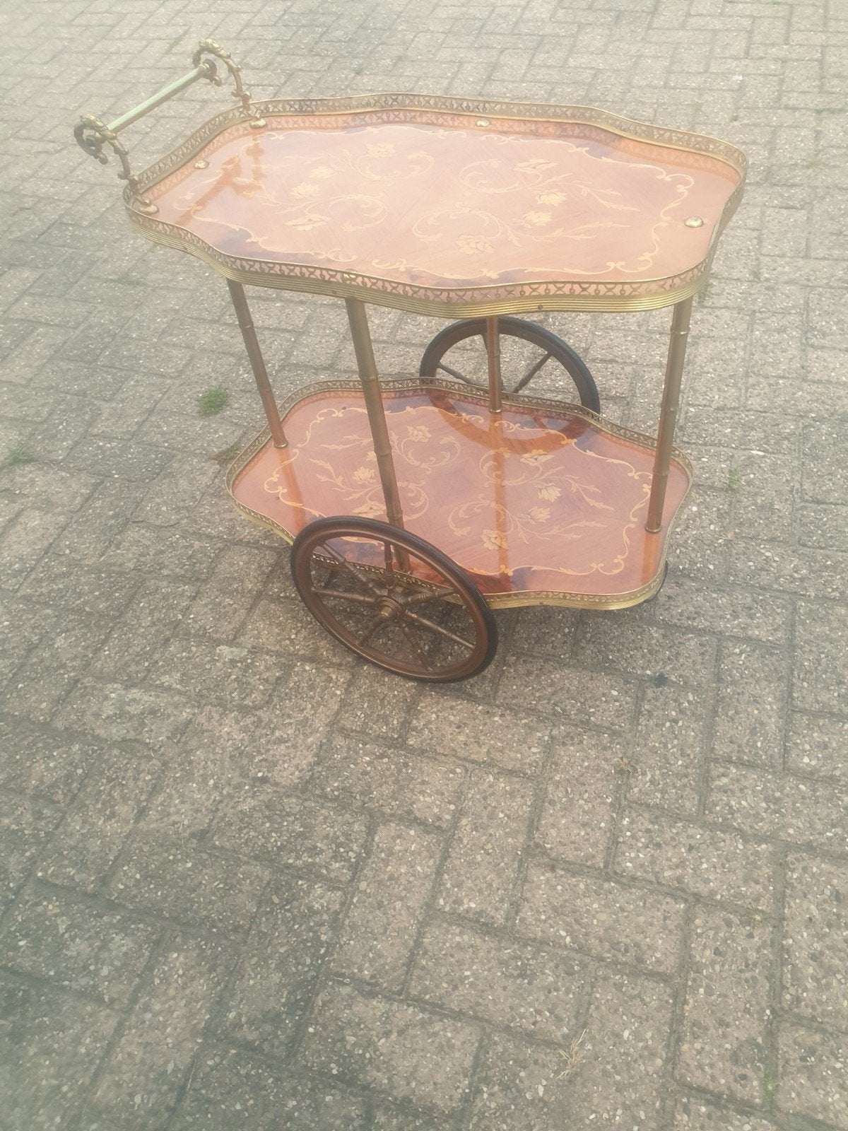 Prachtig Italiaanse serveerwagen, Ophalen of Verzenden