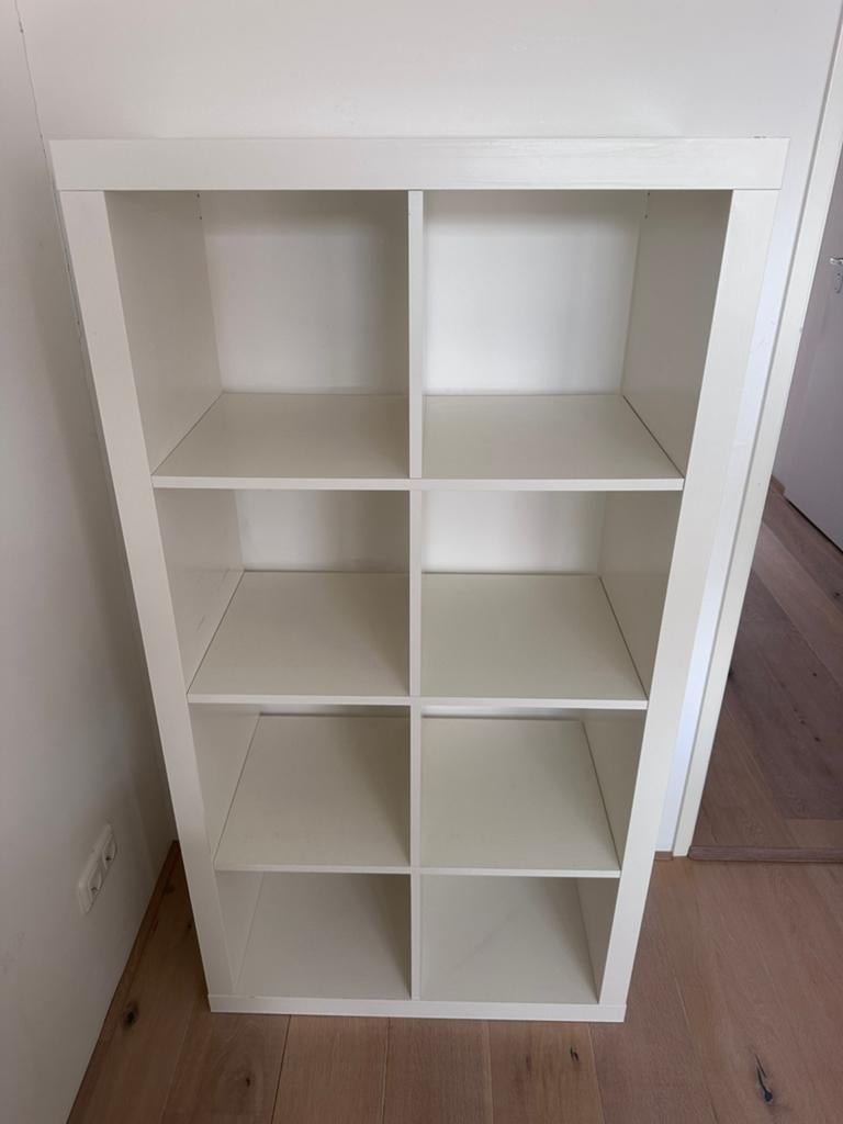 Ikea Kallax vakkenkast wit, Ophalen, 50 tot 100 cm, Zo goed als nieuw, Minder dan 100 cm
