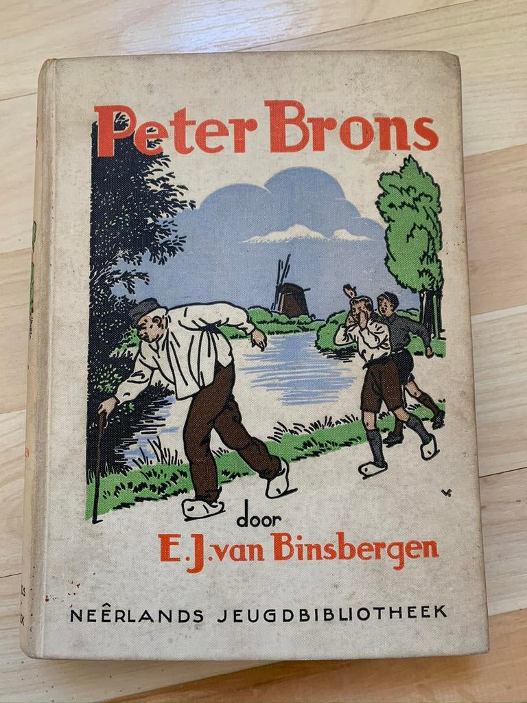Peter Brons. Door E.J. Binsbergen., Ophalen of Verzenden, Zo goed als nieuw, Fictie