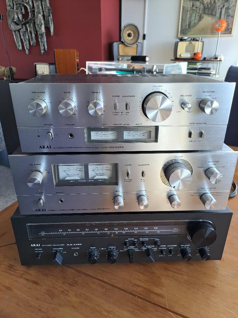 Akai versterkers, Overige merken, Ophalen of Verzenden, Zo goed als nieuw, Minder dan 60 watt