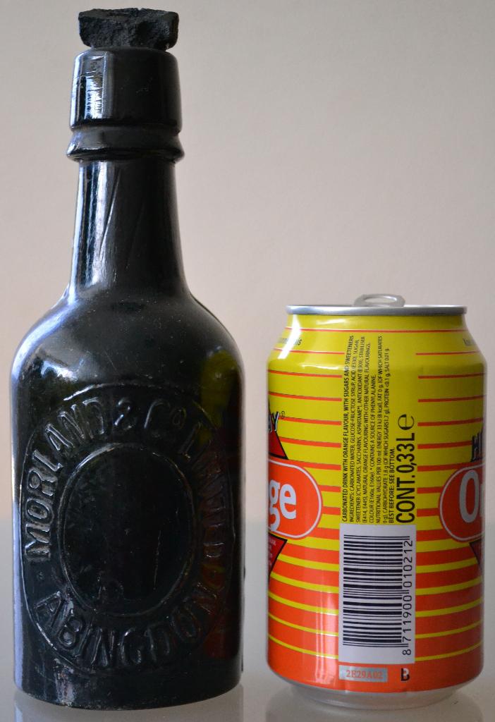 d15 oude engelse bierfles morland abingdon, Verzamelen, Biermerken, Ophalen, Gebruikt, Overige merken