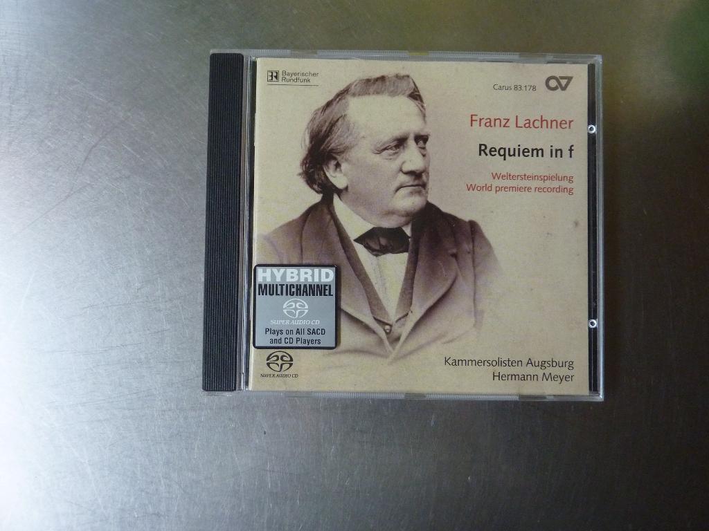 Franz Lachner Requiem - Kammersolisten Augsburg Mayer  SACD, Ophalen of Verzenden, Romantiek, Zo goed als nieuw, Overige typen