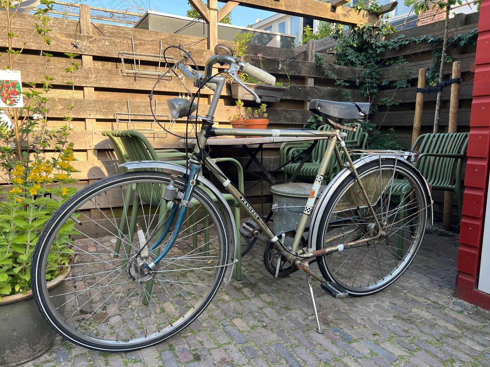 Vintage Peugeot stadsfiets, 53 tot 57 cm, Ophalen, Zo goed als nieuw, Overige merken