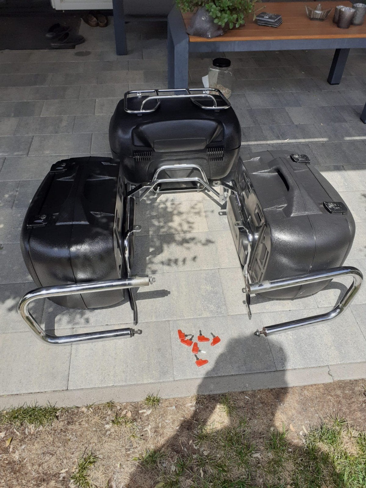 Kofferset Moto Guzzi 1100, Motoren, Ophalen of Verzenden