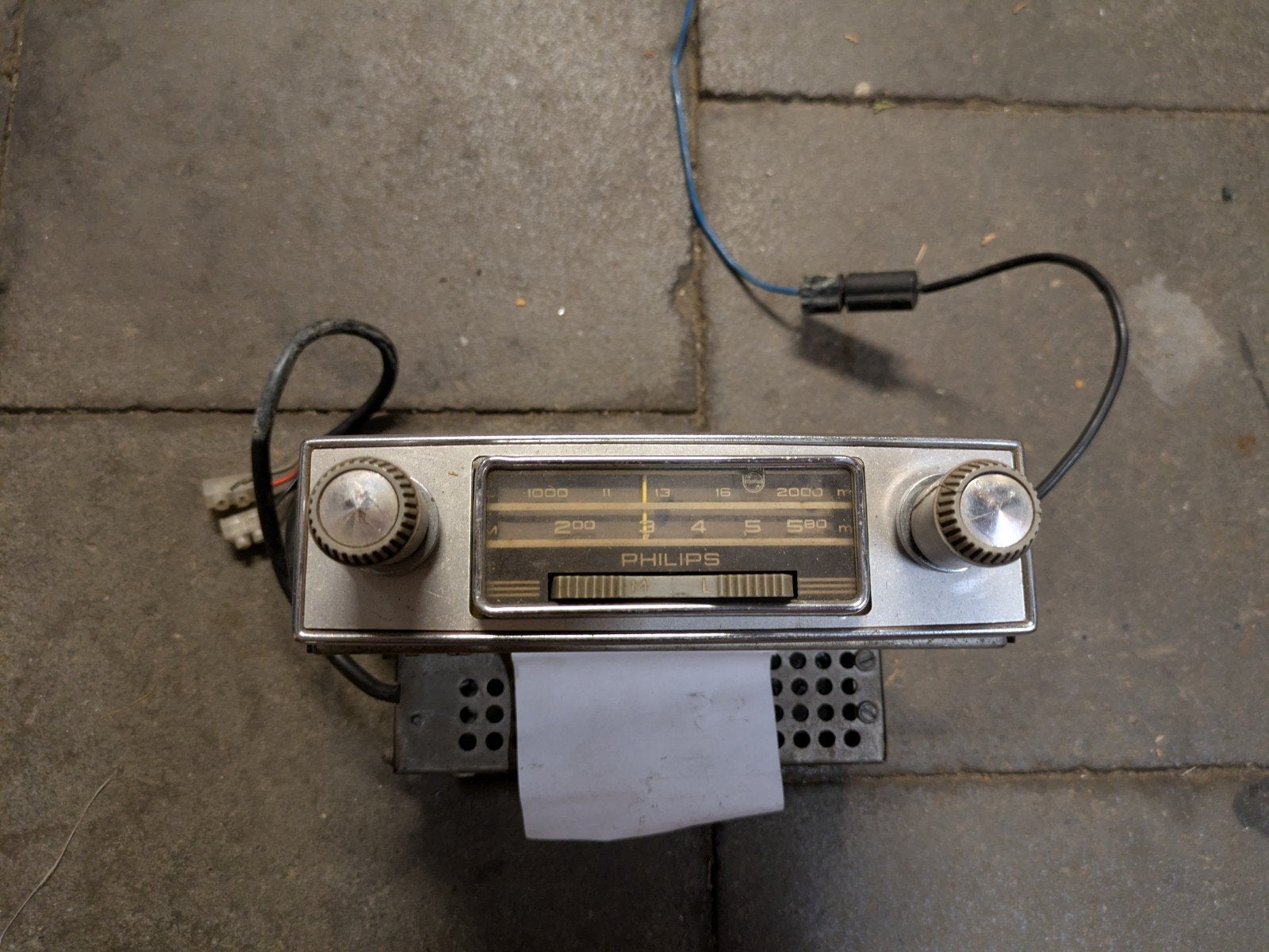 Philips Autoradio Oldtimer Jaren 50 Philips, Ophalen of Verzenden
