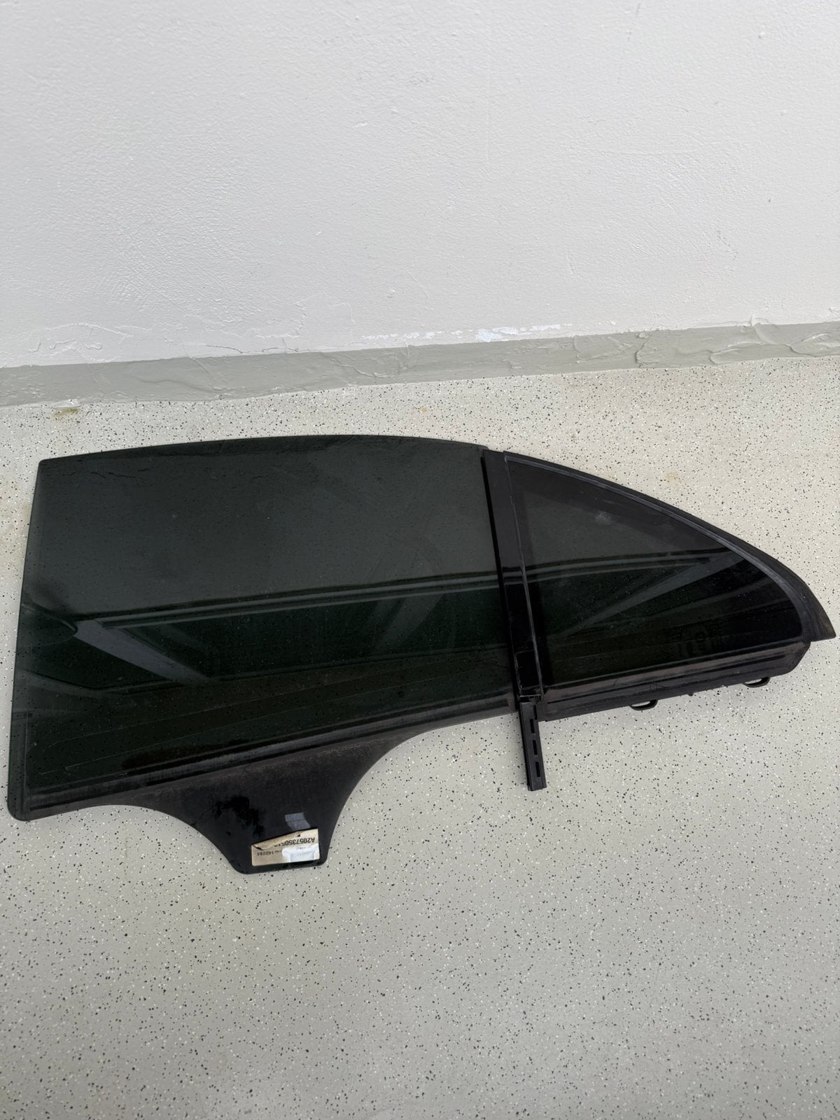 Mercedes C-klasse w205 sedan links achter portier ruit, Ophalen, Gebruikt, Mercedes-Benz