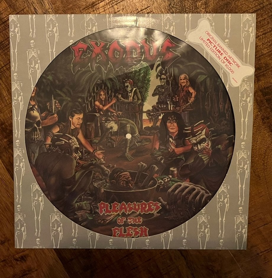 Exodus - Pleasures of the Flesh. Originele Picture Disc LP, LP, Thrash metal, Ophalen of Verzenden, Zo goed als nieuw