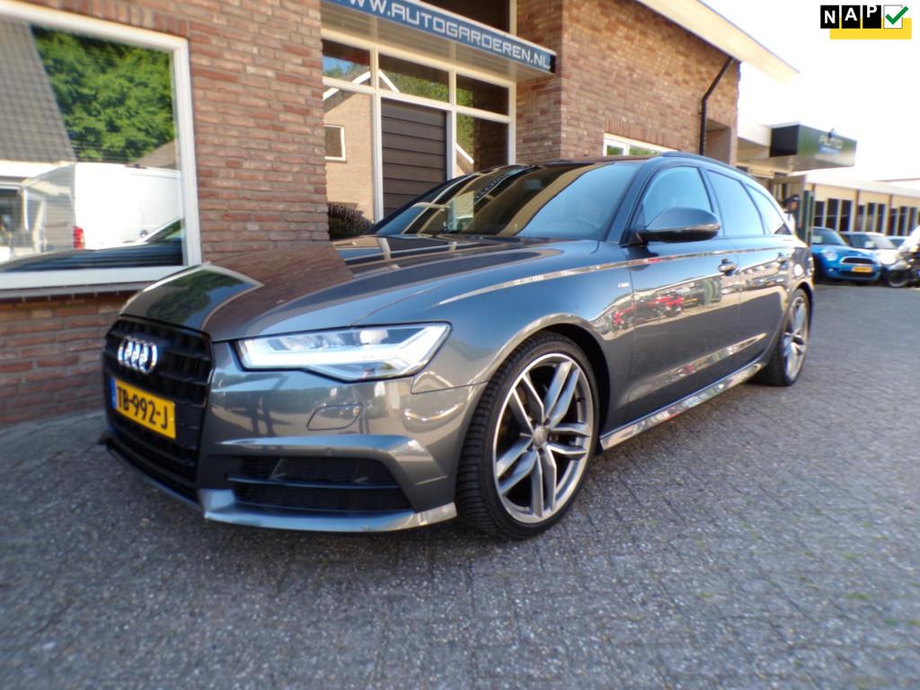 Audi A6 Avant 1.8 TFSI ultra Advance Sport S-Line Automaat /, Auto's, Euro 6, Leder en Stof, Origineel Nederlands, Grijs