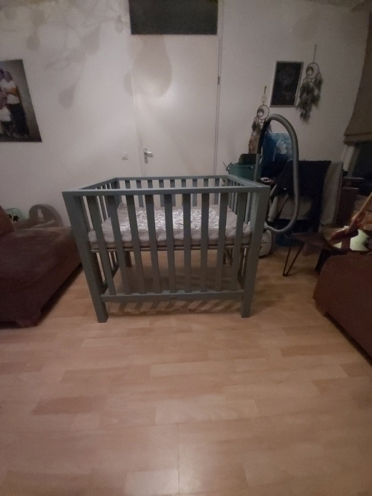 Verstelbare box, Kinderen en Baby's, Ophalen, Gebruikt, Vierkant, In hoogte verstelbaar