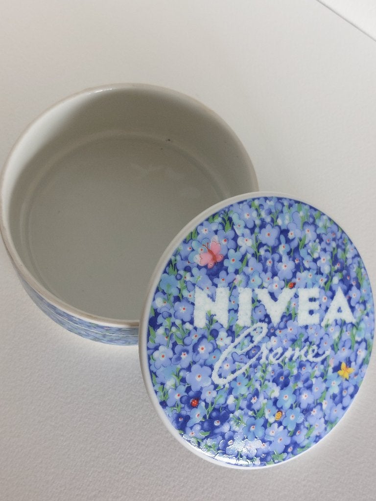 Hutschenreuther NIVEA Creme porselein potje Vergissmeinnicht, Ophalen of Verzenden