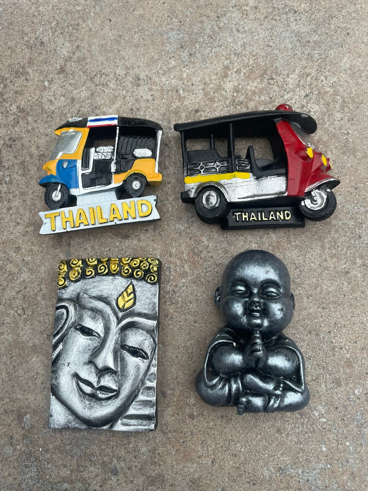 Magneet en wanddoek uit Thailand, Ophalen of Verzenden, Gebruikt