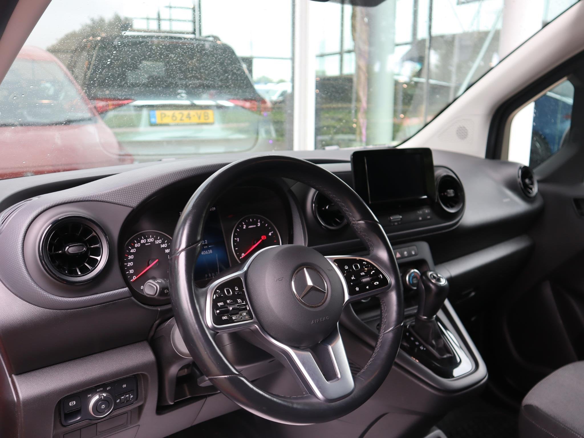 Mercedes-Benz Citan 110 CDI L1 LM VELGEN AUT., Auto's, Stof, Gebruikt, Start-stop-systeem, Mercedes-Benz