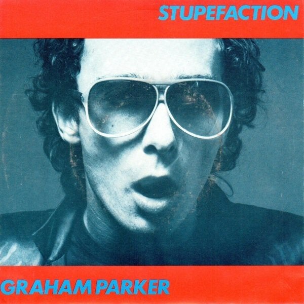 graham parker/stupefaction-punk/new wave-stiff records, Gebruikt, 7 inch, Rock en Metal, Fotohoes