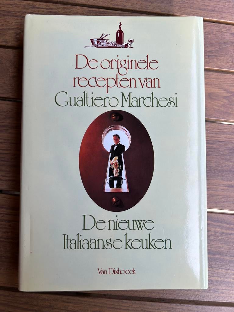 De originele recepten van Gualtiero Marchesi - Van Dishoek, Ophalen of Verzenden, Zo goed als nieuw