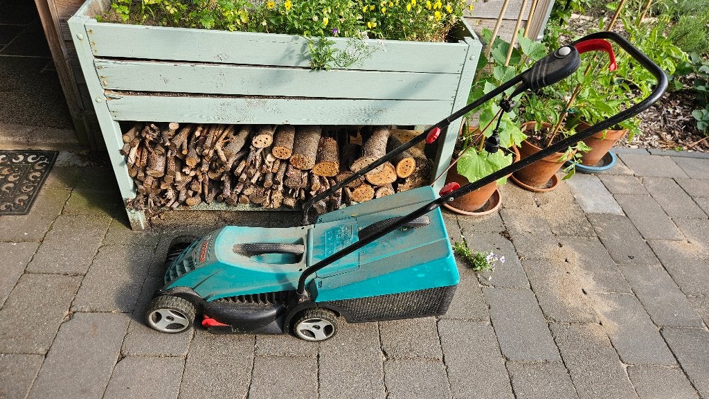 Grasmaaier, Tuin en Terras, Grasmaaiers, Ophalen, Cirkelmaaier, Gebruikt, Elektrische grasmaaier