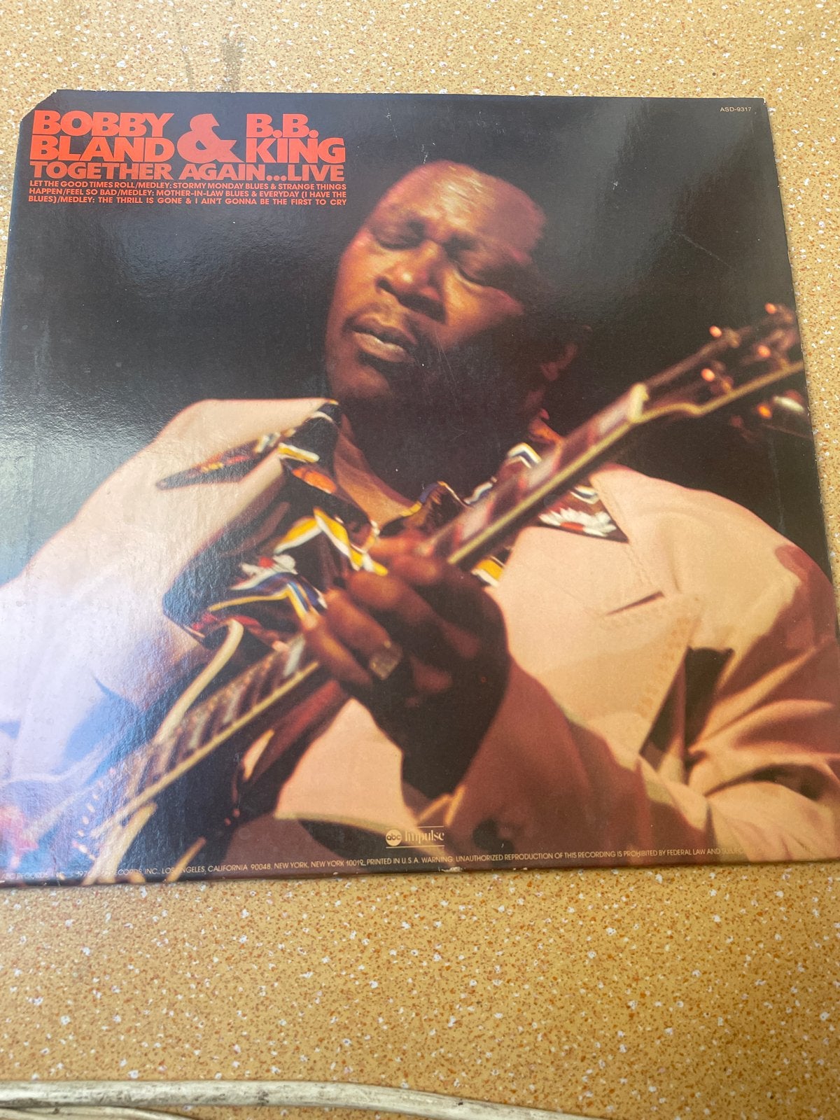 Bobby Bland & B.B. King - Together Again...Live LP (1976), LP, Gebruikt, Ophalen of Verzenden, 12 inch
