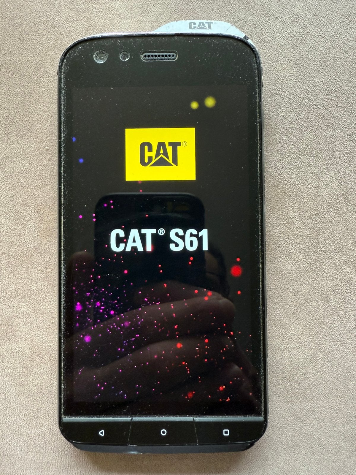 Cat S61 telefoon met FLIR warmtebeeld camera thermal, Ophalen, Gebruikt, Zonder simlock, Zonder abonnement
