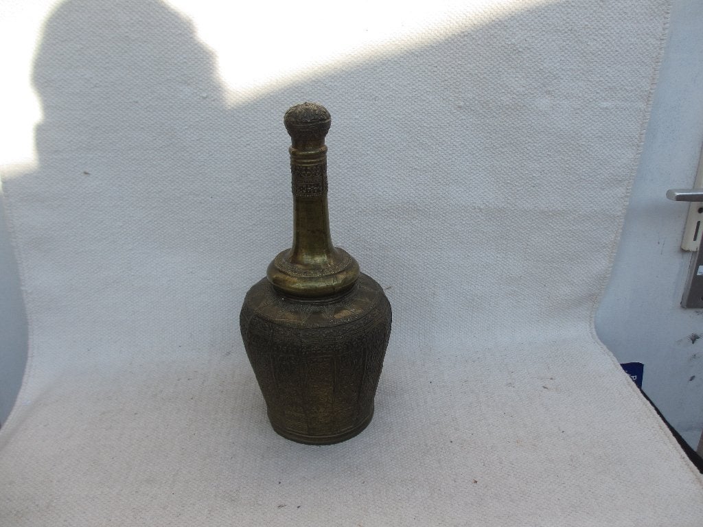 Oude KENDI Maleisië Sumatra rituelen waterfles[+/- 1900], Ritueel object, Handgemaakt, Ophalen of Verzenden, 35 cm