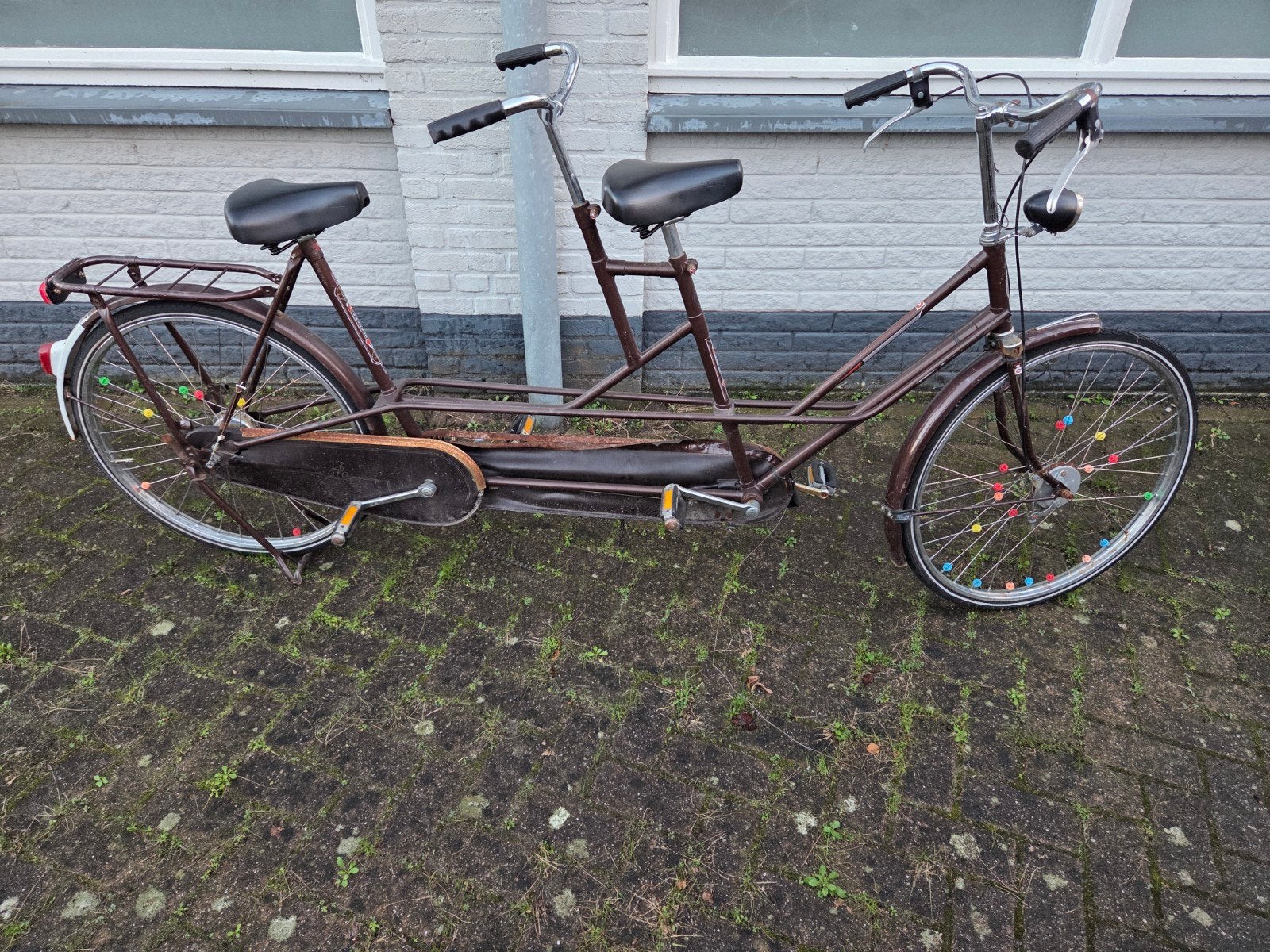 Klassieke Tandem, Fietsen en Brommers, Ophalen of Verzenden, Gebruikt