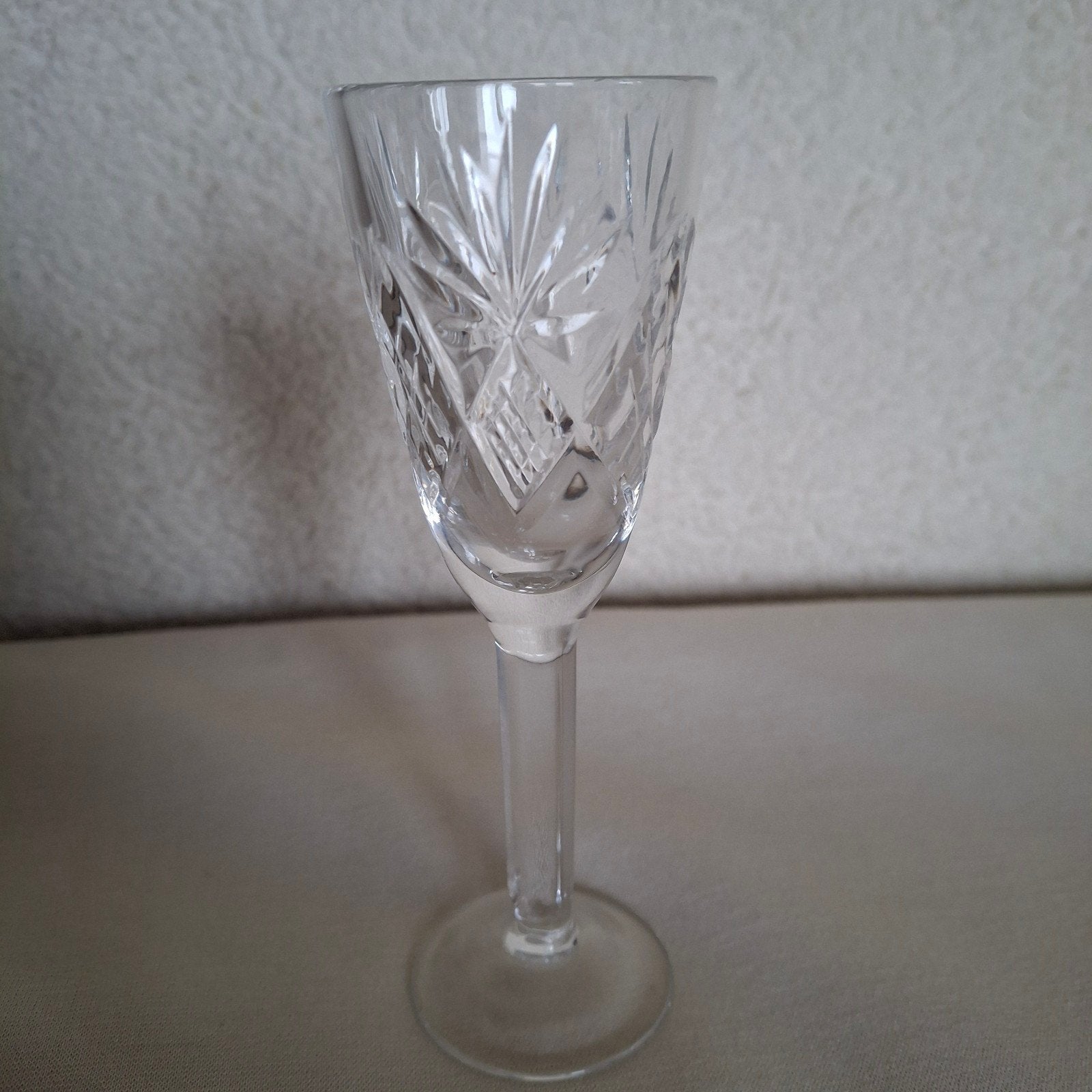 Set van 5 Kristallen Port/Likeur Glaasjes - 12cm Hoog, Antiek en Kunst, Ophalen of Verzenden