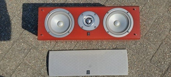Centerspeaker Yamaha 200w, Yamaha, Zo goed als nieuw, Geschikt voor surround/home cinema, Center speaker