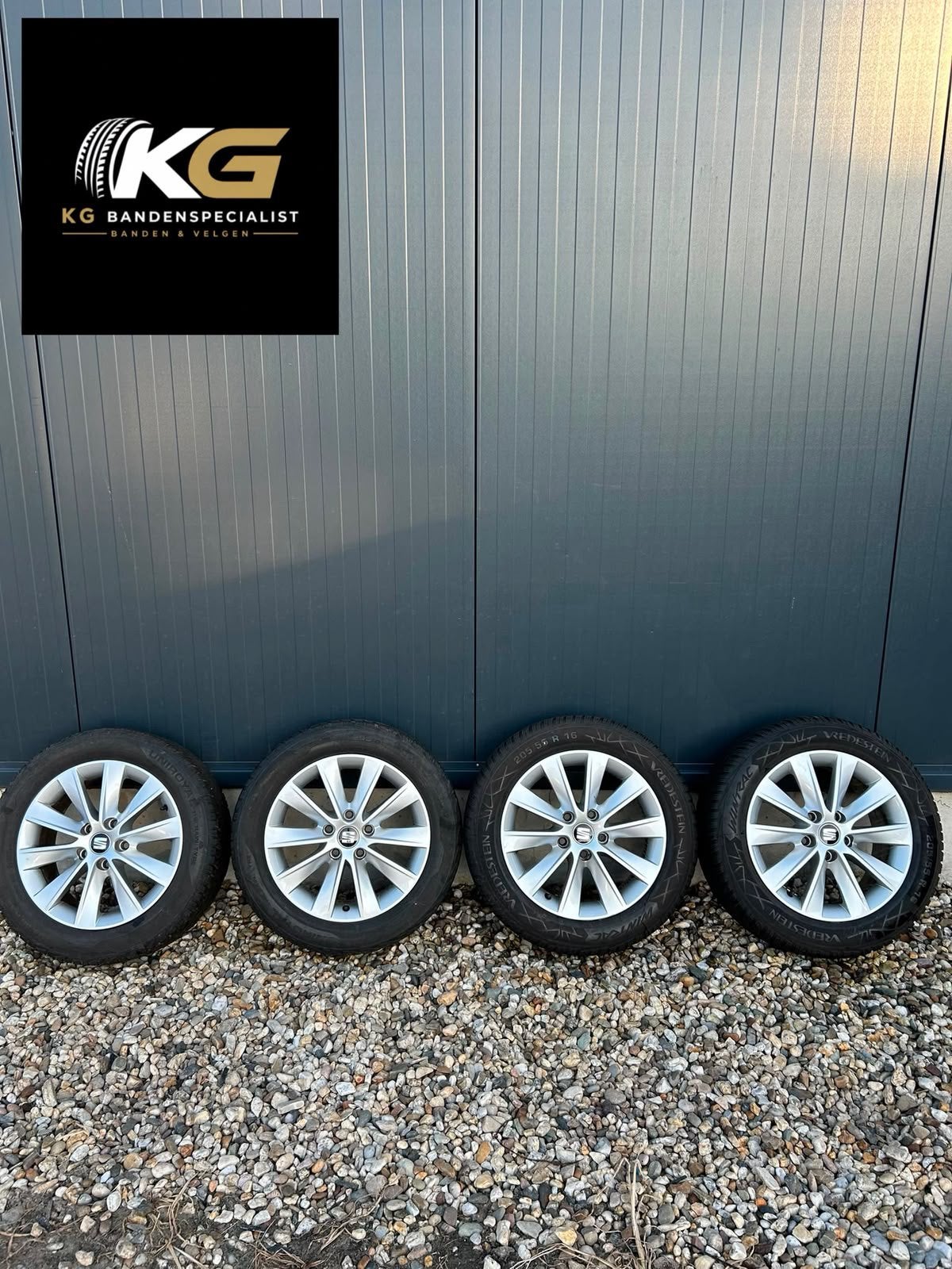 Orginale Seat velgen zeer netjes!, Ophalen, Gebruikt, 16 inch, Banden en Velgen