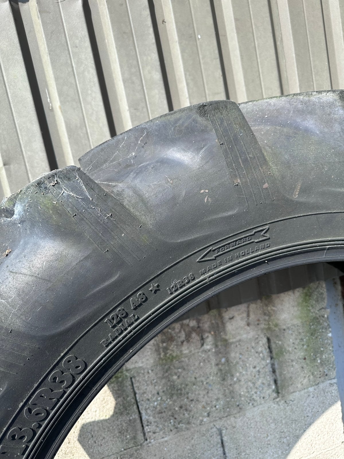 Vredestein Super Grip Tractorband 13.6R38, Ophalen, Overige typen