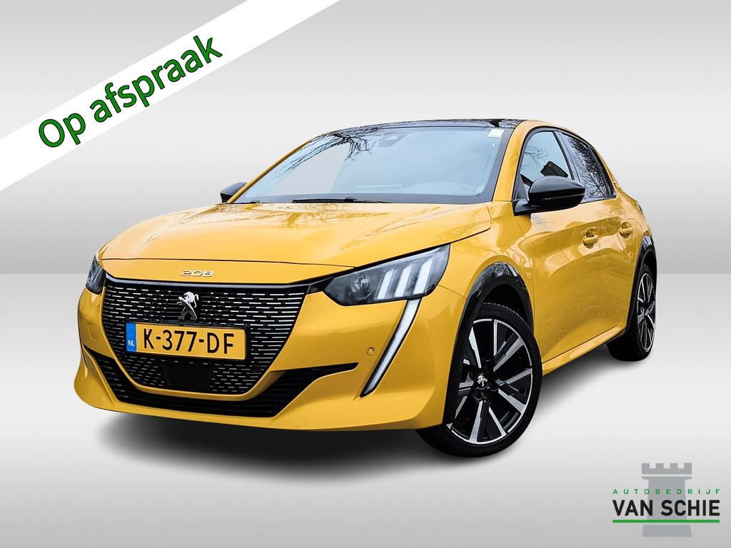 Peugeot 208 1.2 PureTech GT-Line 1e-Eig. & Dealer-Onderh BOV, 12 maanden, 101 pk, Gebruikt, Handgeschakeld
