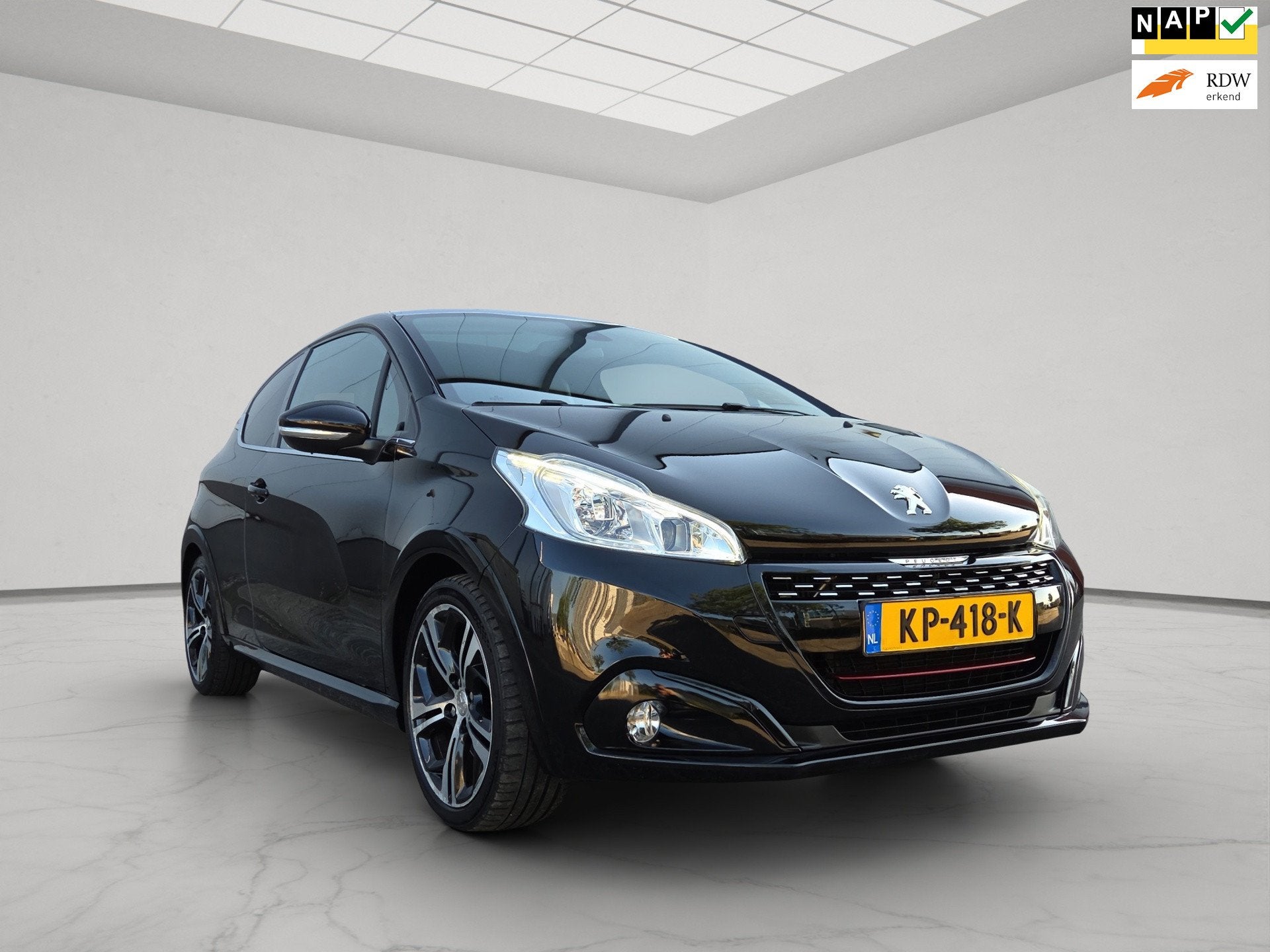 Peugeot 208 1.6 e-THP GTi 208, Auto's, Peugeot, Voorwielaandrijving, Lichtsensor, Gebruikt, Bedrijf