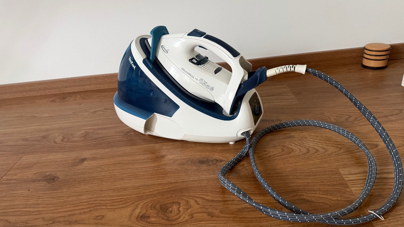 Tefal Pro Express Stoomgenerator Strijkijzer, Ophalen of Verzenden, Gebruikt, Strijkijzer met snoer