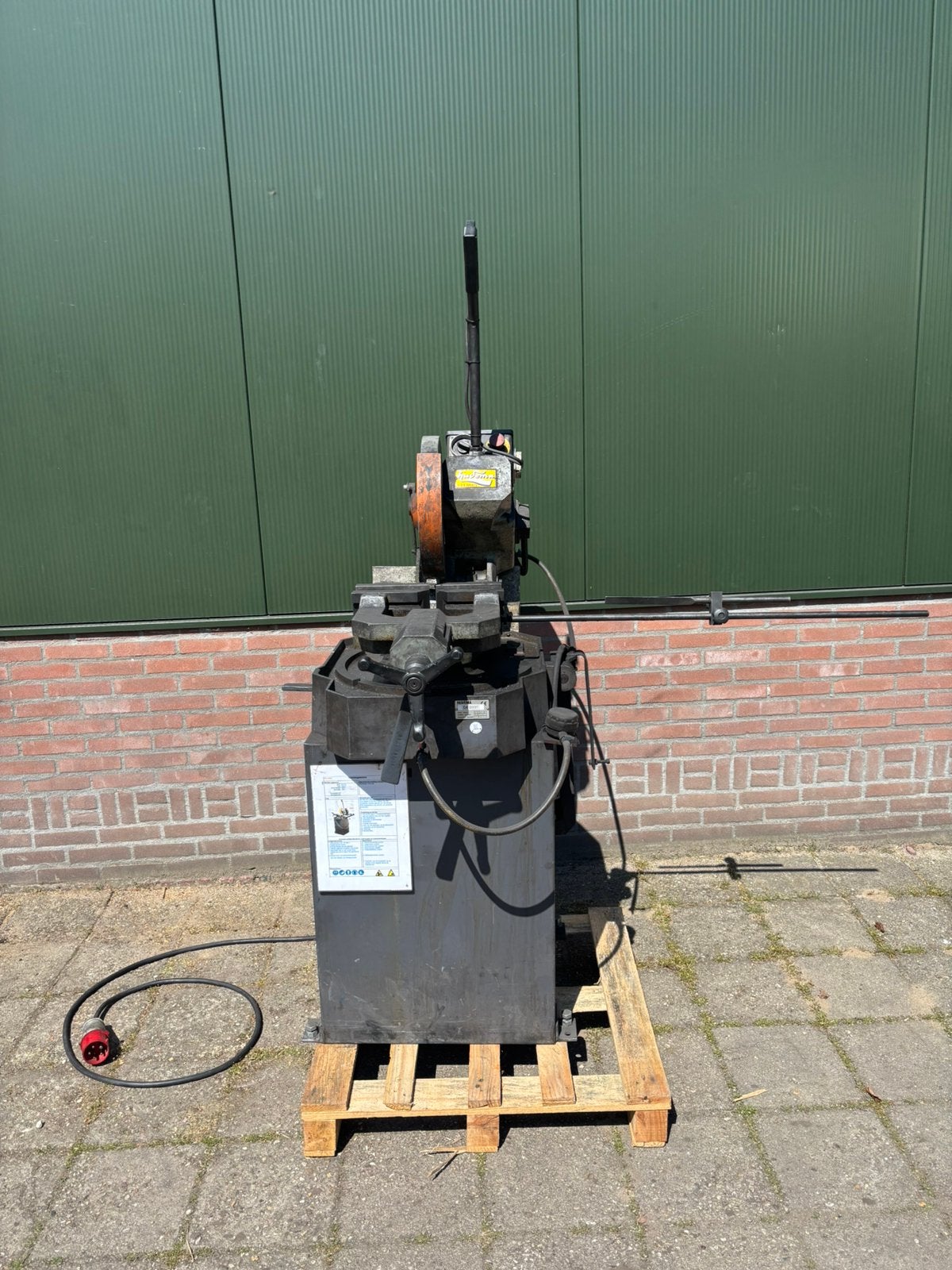 Huvema metaal afkortzaag TRS30, Ophalen, 70 mm of meer, Zo goed als nieuw, Afkortzaag