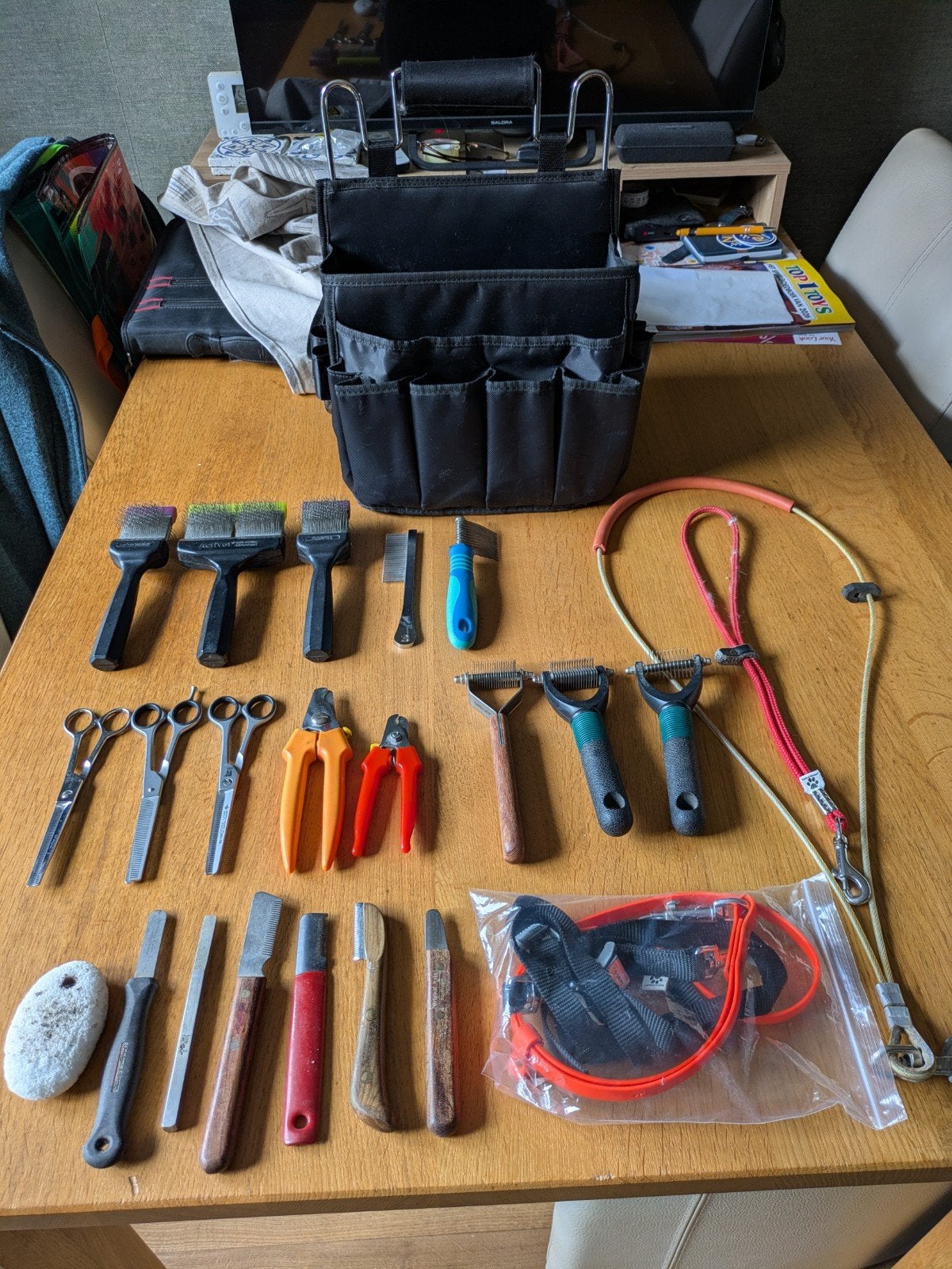 diverse trimmersgereedschap, Ophalen of Verzenden, Gebruikt, Overige typen