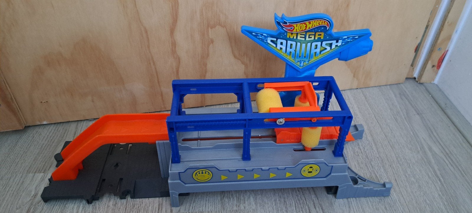 Hot Wheels Mega Carwash Wasstraat, Ophalen of Verzenden, Gebruikt, Jongen of Meisje