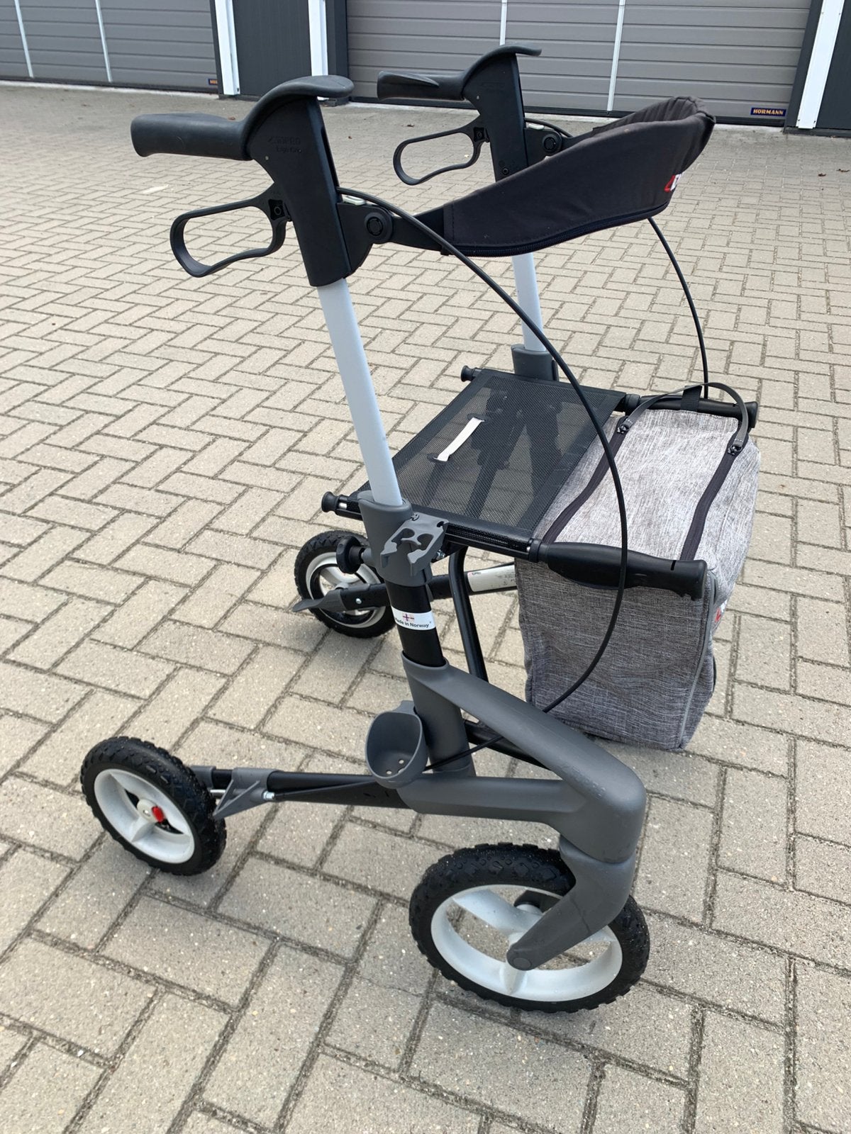 Topro Olympos rollator ATR type / model M zwart, Ophalen, Lichtgewicht, Zo goed als nieuw