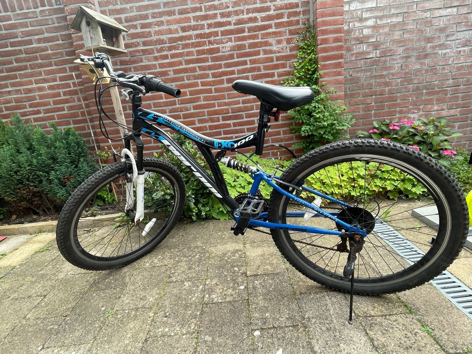 (Jongens) Mountainbike met vering - Gebruikt, Fietsen en Brommers, Gebruikt, 53 tot 57 cm, Ophalen, Overige merken
