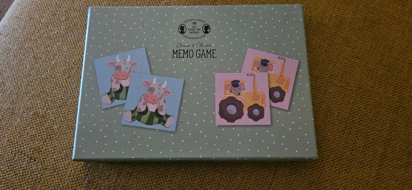 Anna & Clara's Memo Game - Leuk geheugenspel voor kinderen, Een of twee spelers, Ophalen of Verzenden, Zo goed als nieuw, Søstrene Grene