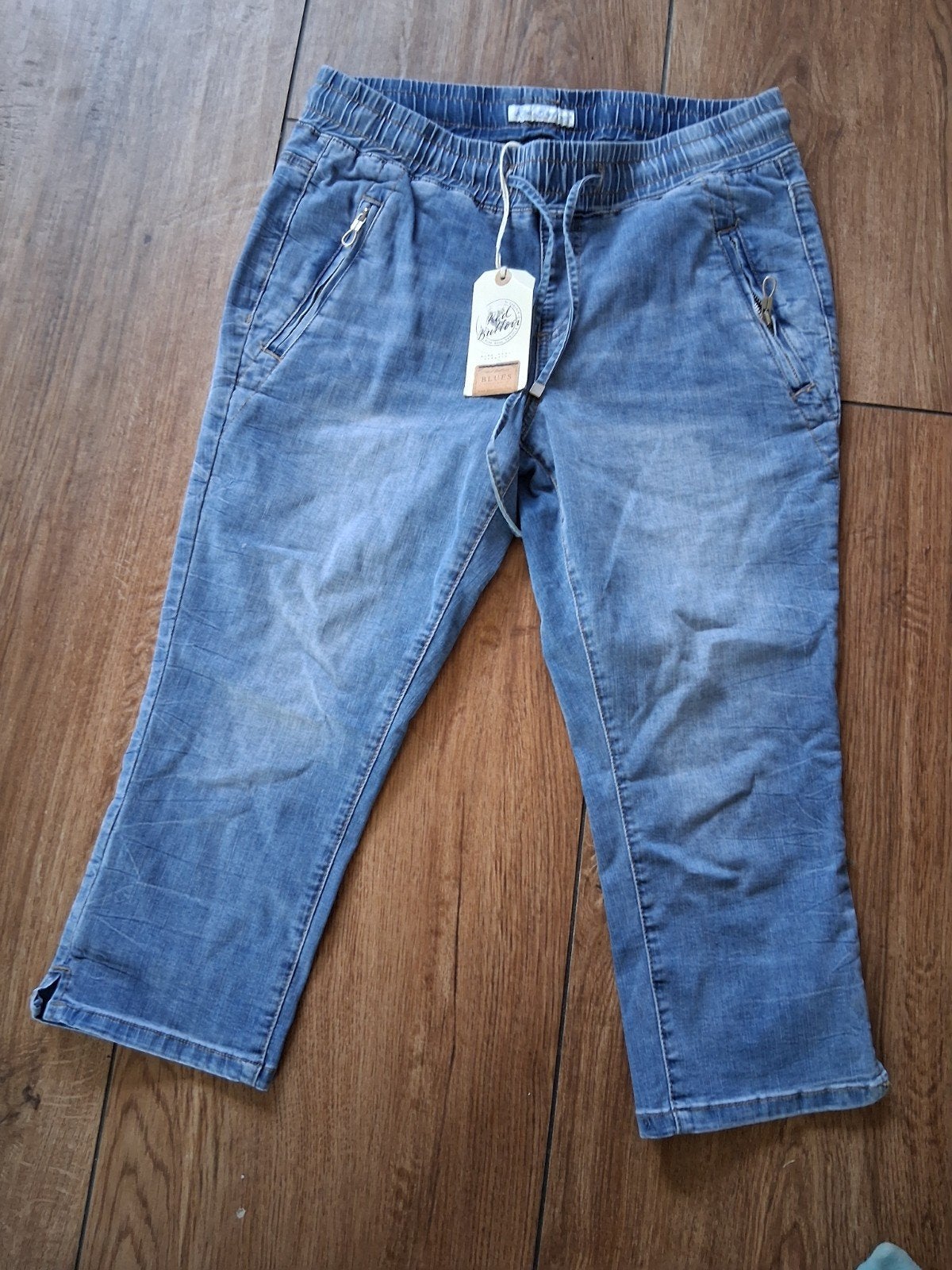 Red button broek 38, Kleding | Dames, Spijkerbroeken en Jeans, Ophalen of Verzenden, Nieuw, Blauw, W30 - W32 (confectie 38/40)