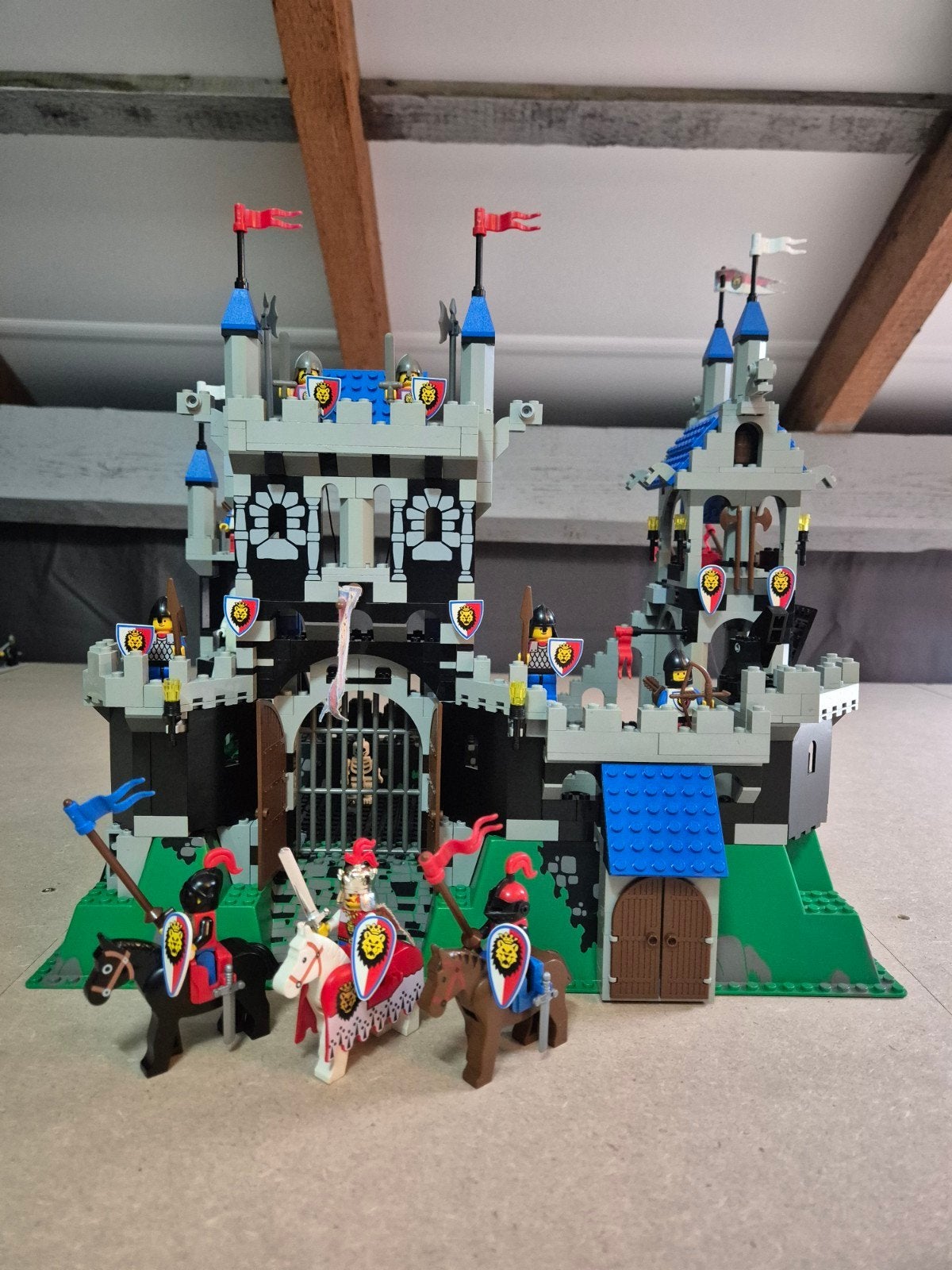 Lego 6090 ridder kasteel lions, Gebruikt, Lego, Ophalen of Verzenden, Compleet