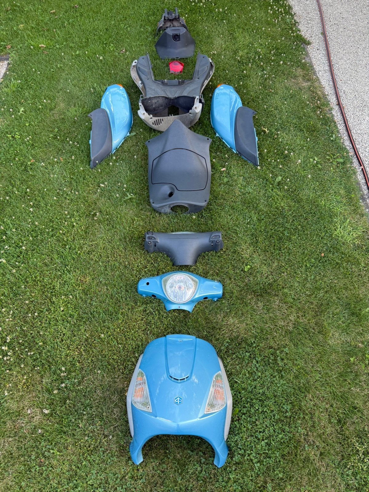 Complete Piaggio Fly kappenset, Ophalen of Verzenden, Gebruikt, Kap